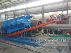 移动式筛分输送一体机发往陕西铜川