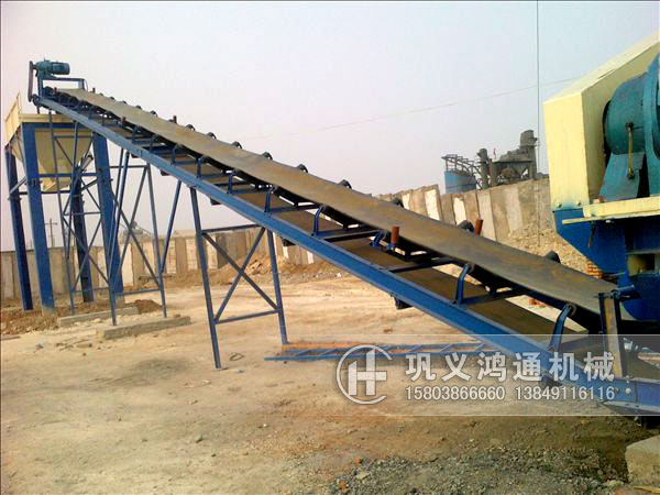 皮带输送机图片